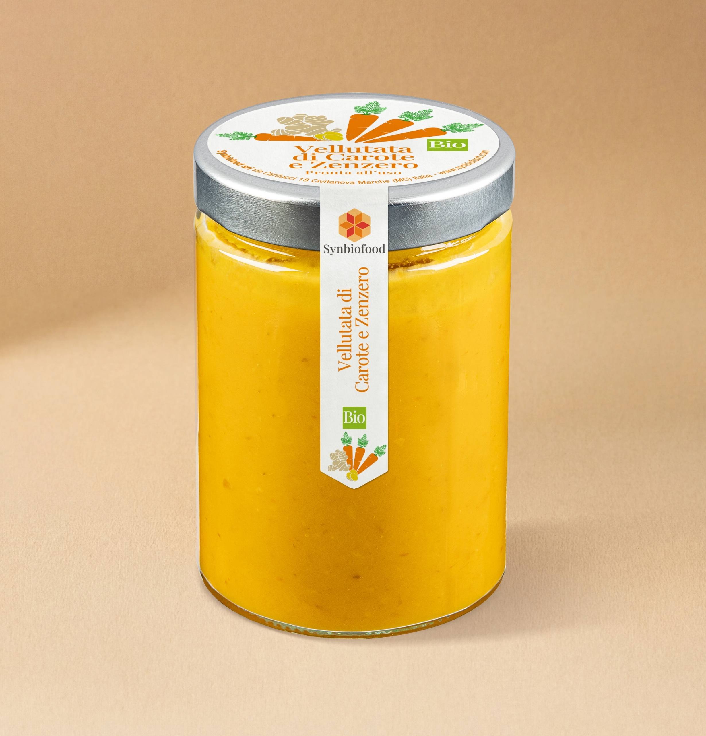 Vellutata Bio di Carote e Zenzero